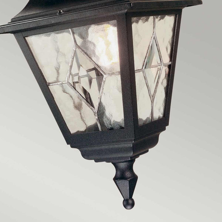 Norlys Norfolk 1 Light Chain Lantern  NR9-BLK Black