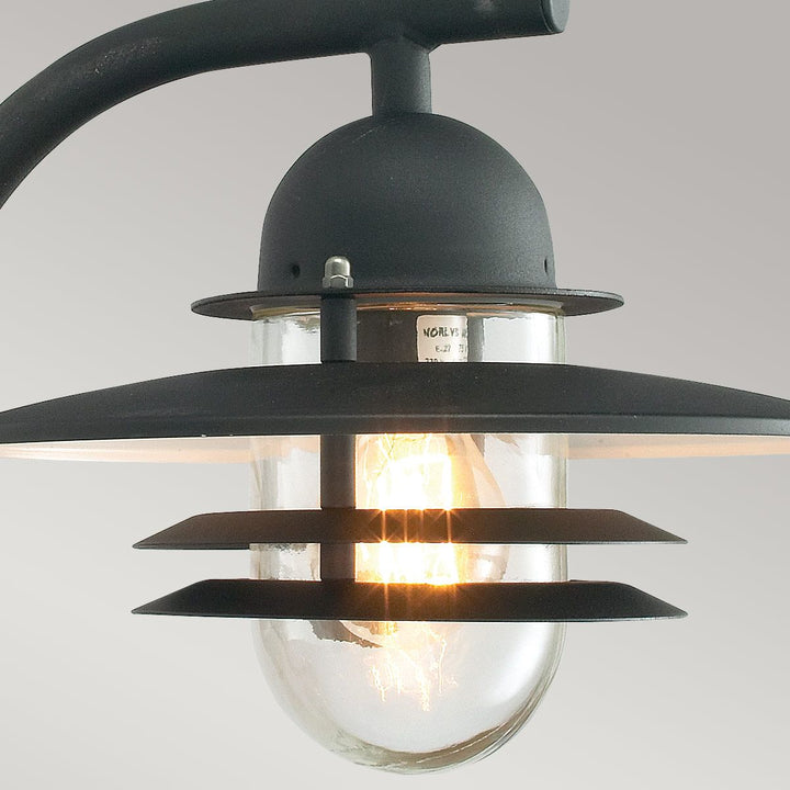 Elstead Lighting Oslo 1 Light Wall Lantern - Black OS2-BLACK-C Black