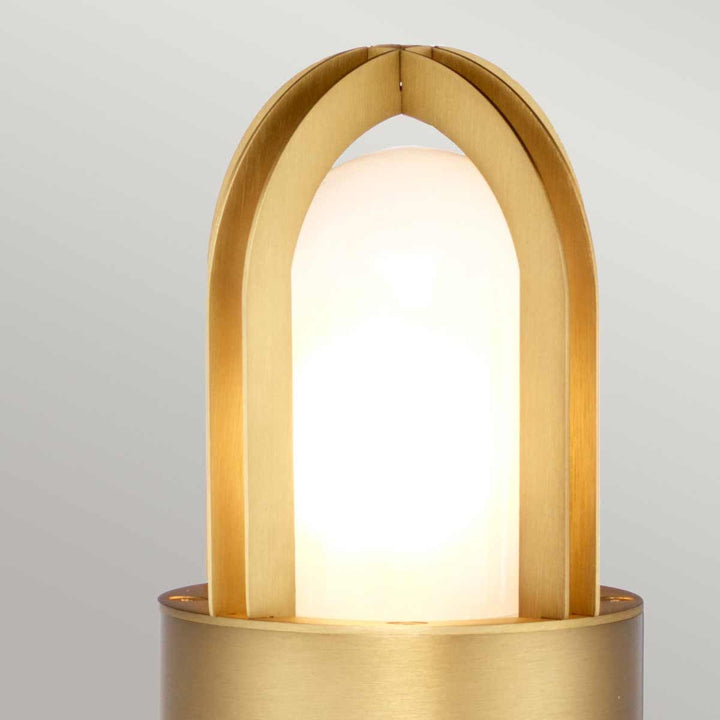 Norlys Paignton 1 Light Bollard  PAIGNTON-B-BRASS Brushed Brass