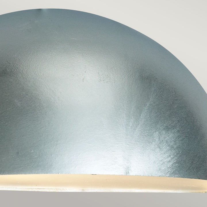 Elstead Lighting Paris 1 Light Large Wall Lantern - Galvanised PARIS-L-E27-GAL Galvanised