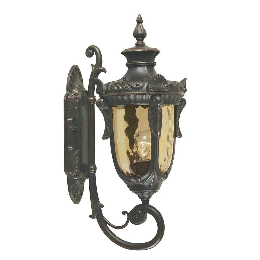Norlys Philadelphia 1 Light Medium Wall Lantern PH1-M-OB Old Bronze