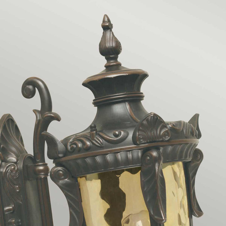 Norlys Philadelphia 1 Light Medium Wall Lantern PH1-M-OB Old Bronze