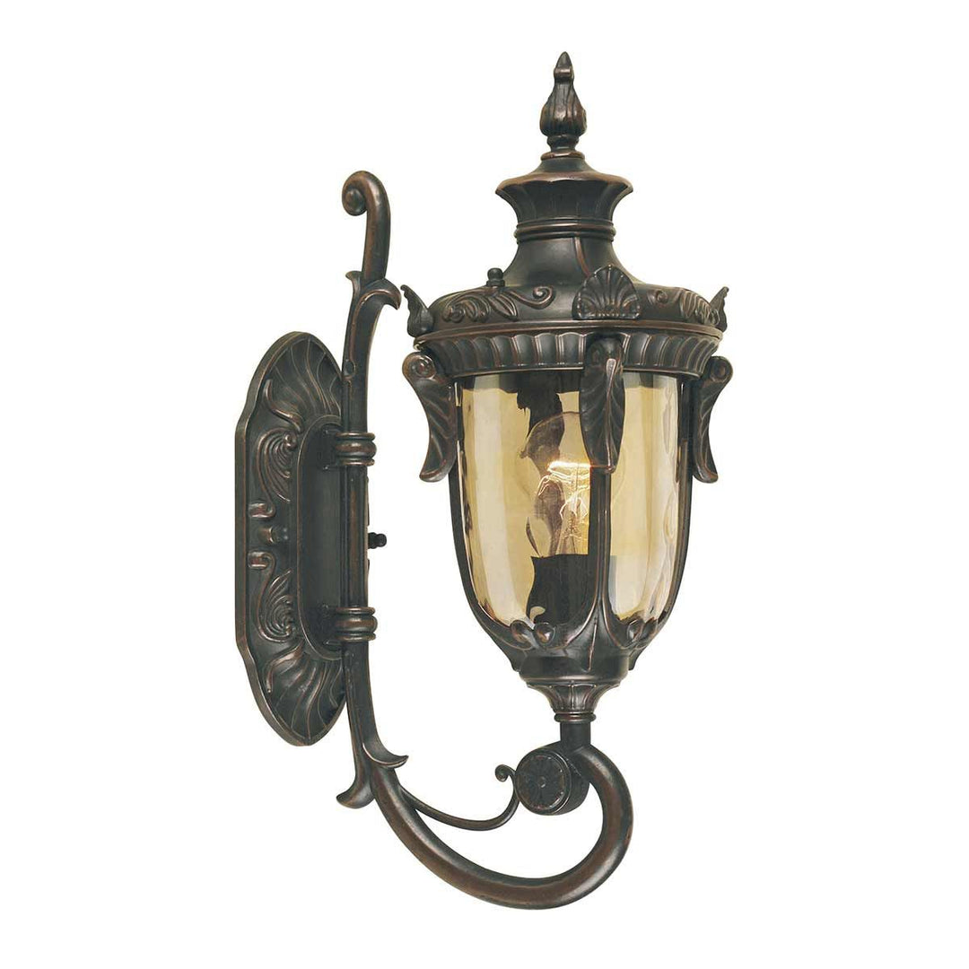 Norlys Philadelphia 1 Light Small Wall Lantern PH1-S-OB Old Bronze