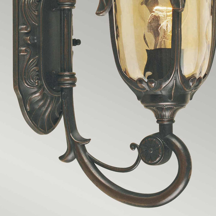 Norlys Philadelphia 1 Light Small Wall Lantern PH1-S-OB Old Bronze