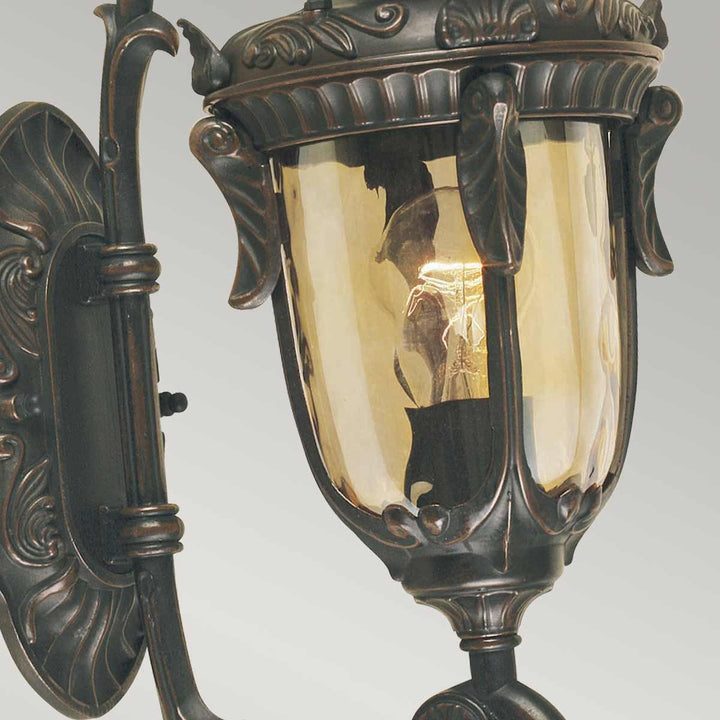 Norlys Philadelphia 1 Light Small Wall Lantern PH1-S-OB Old Bronze