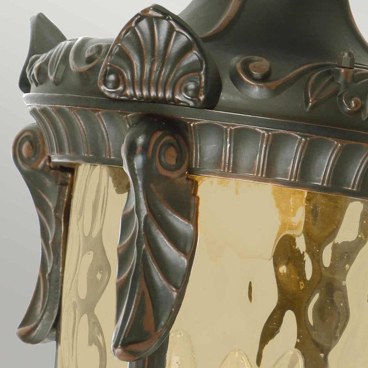 Norlys Philadelphia 3 Light Large Down Wall Lantern PH2-L-OB Old Bronze