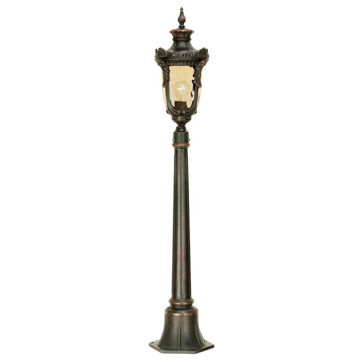 Norlys Philadelphia 1 Light Medium Pillar PH4-M-OB Old Bronze