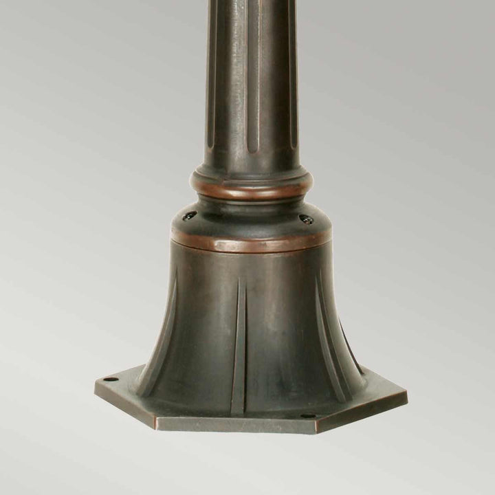 Norlys Philadelphia 1 Light Medium Pillar PH4-M-OB Old Bronze