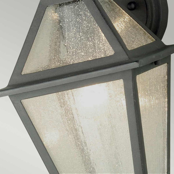Norlys Polruan 1 Light Wall Lantern POLRUAN Mud Black