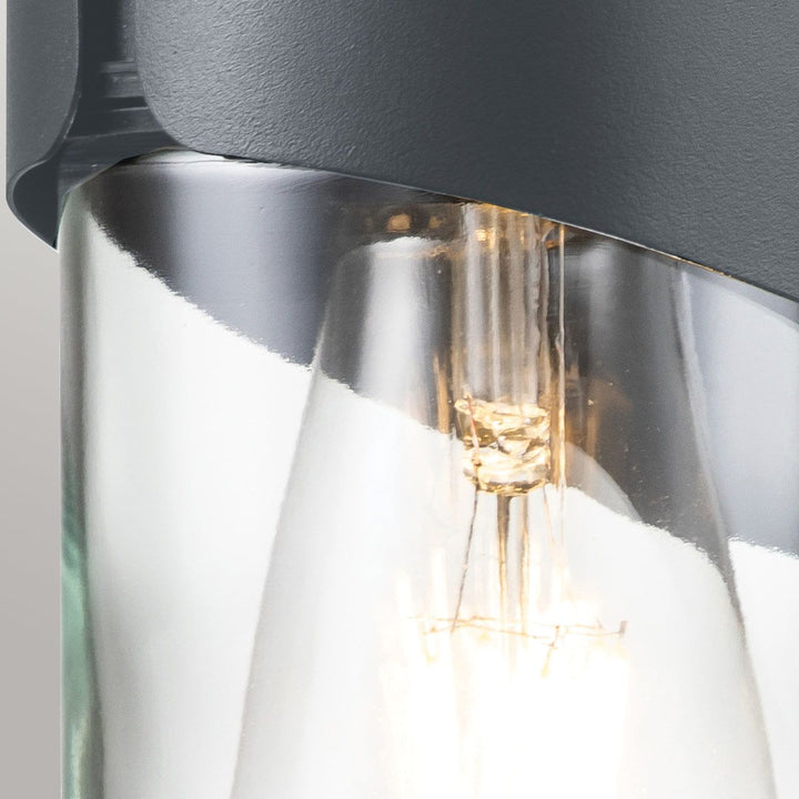 Norlys Porto 1 Light Wall Lantern PORTO Grey