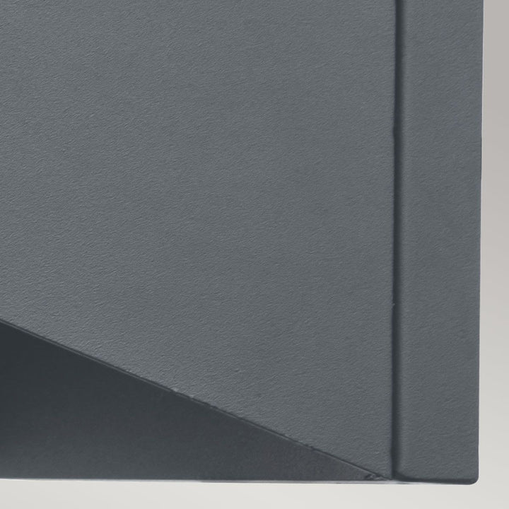 Norlys Porto 1 Light Wall Lantern PORTO Grey