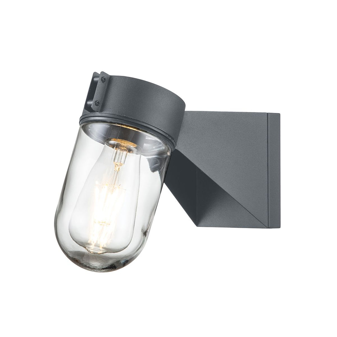 Norlys Portfino 1 Light Wall Lantern PORTOFINO Grey