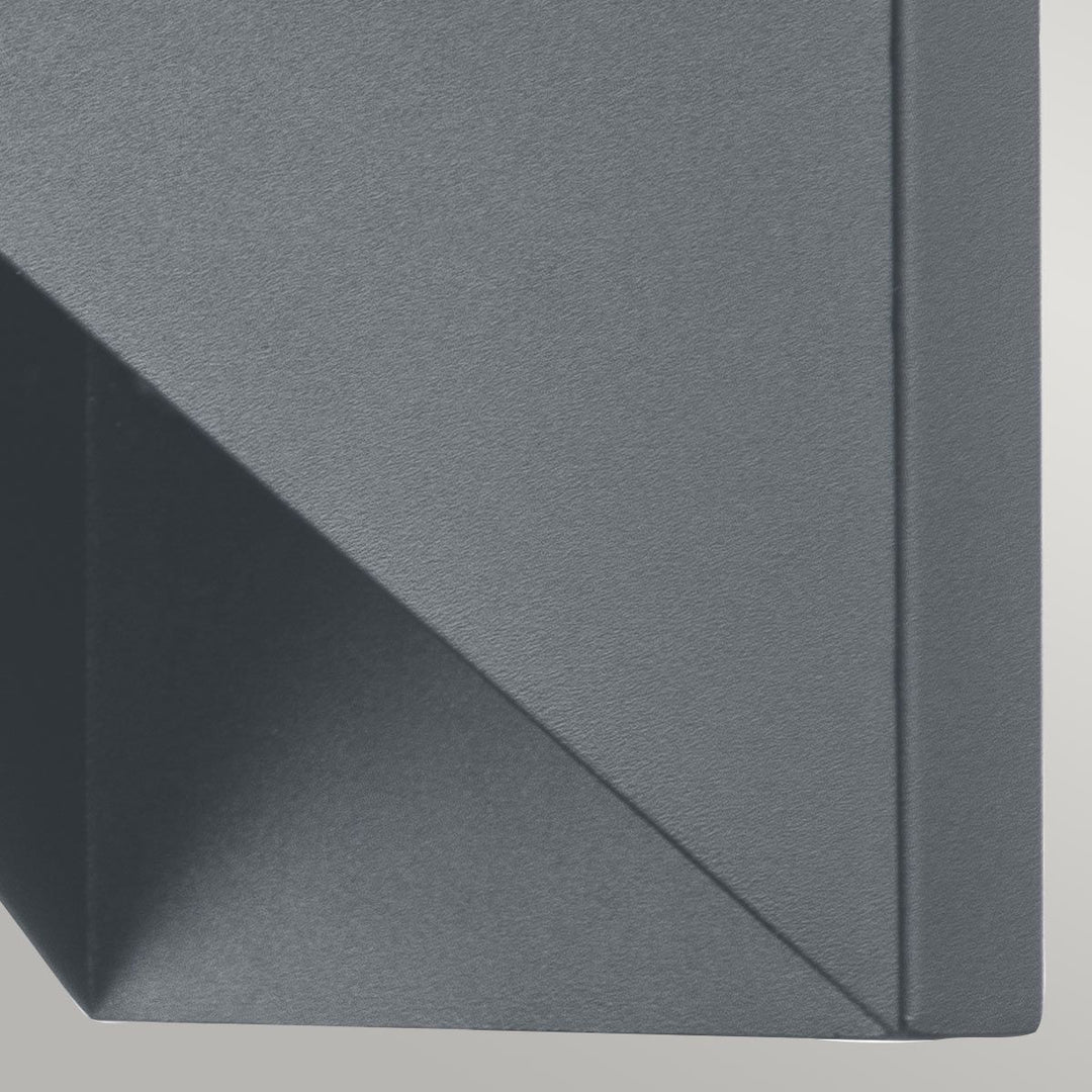Norlys Portfino 1 Light Wall Lantern PORTOFINO Grey