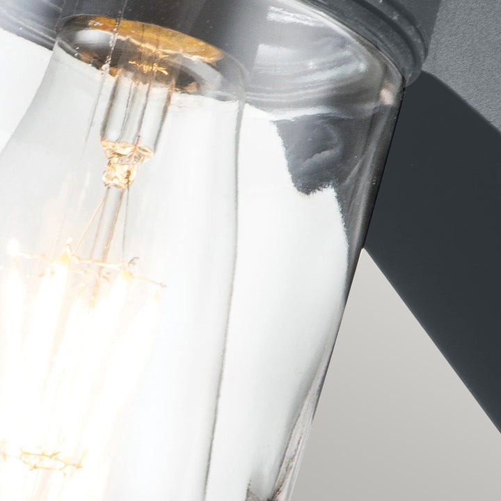 Norlys Portfino 1 Light Wall Lantern PORTOFINO Grey