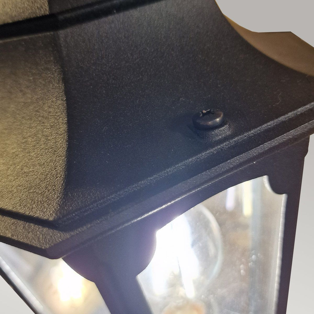 Norlys Parish 1 Light Lamp Post  PR6-BLACK Black