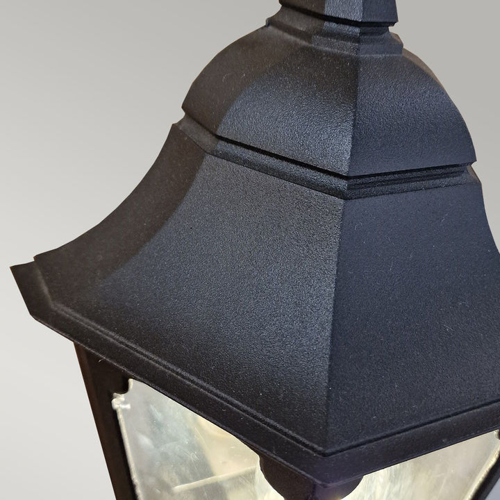 Norlys Parish 1 Light Half Lantern  PR7-BLACK Black