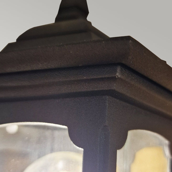 Norlys Parish Mini 1 Light Up Wall Lantern  PRM1-BLACK Black
