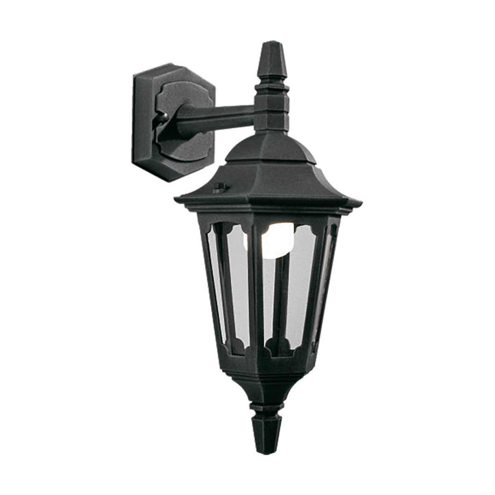 Norlys Parish Mini 1 Light Down Wall Lantern  PRM2-BLACK Black