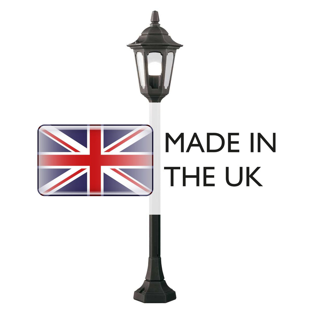 Norlys Parish Mini 1 Light Pillar PRM5-BLACK Black