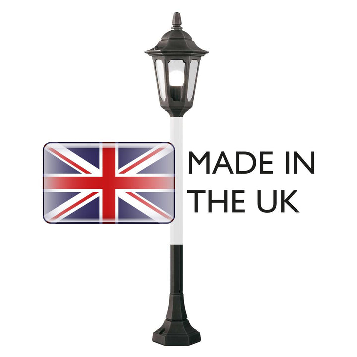 Norlys Parish Mini 1 Light Pillar PRM5-BLACK Black