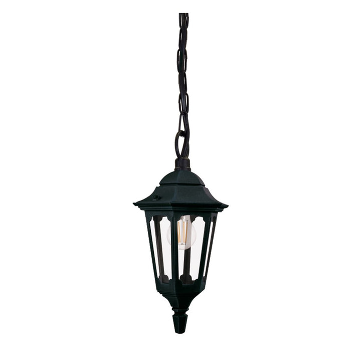 Norlys Parish Mini 1 Light Chain Lantern PRM9-BLACK Black