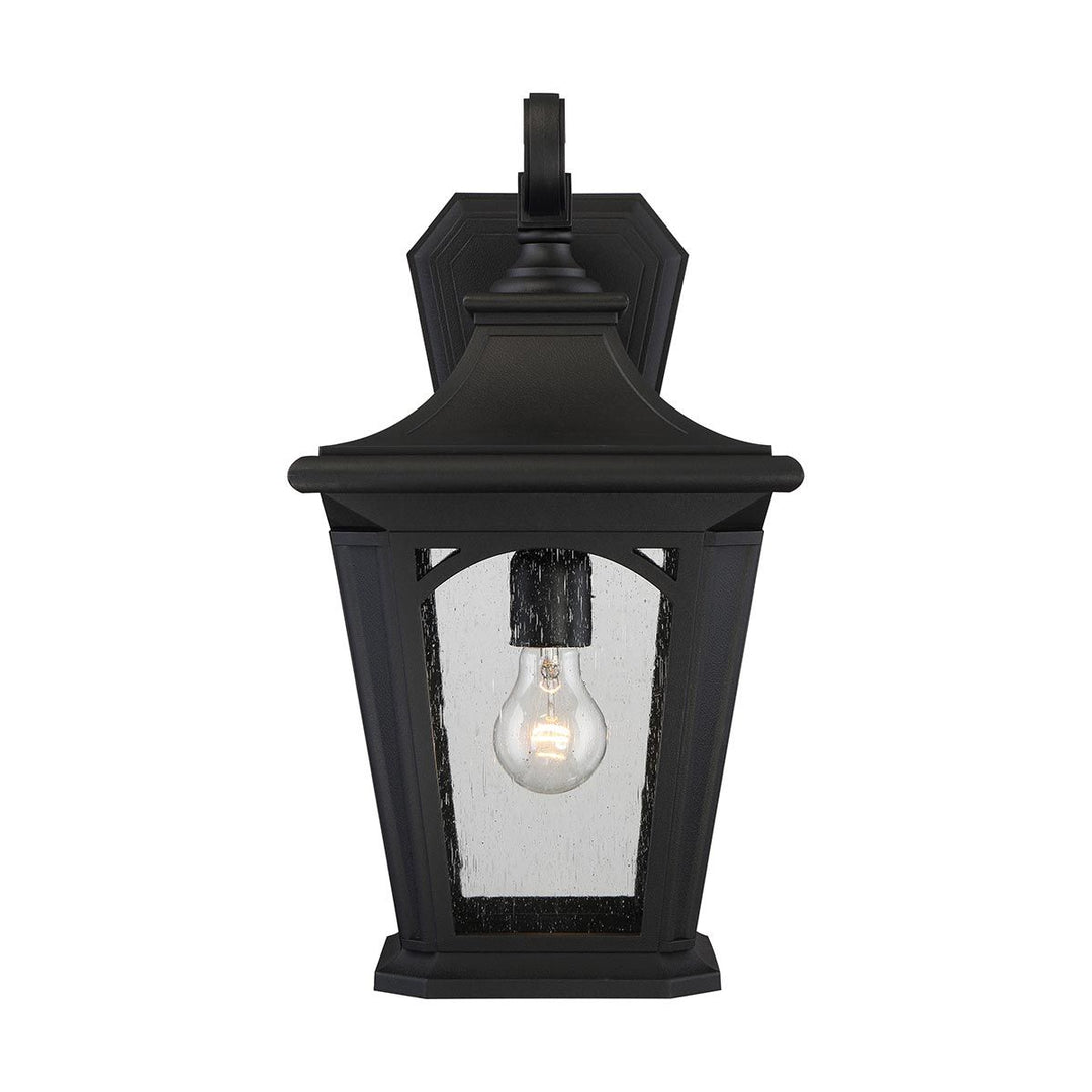 Norlys Bedford 1 Light Large Wall Lantern QZ-BEDFORD2-L Mystic Black