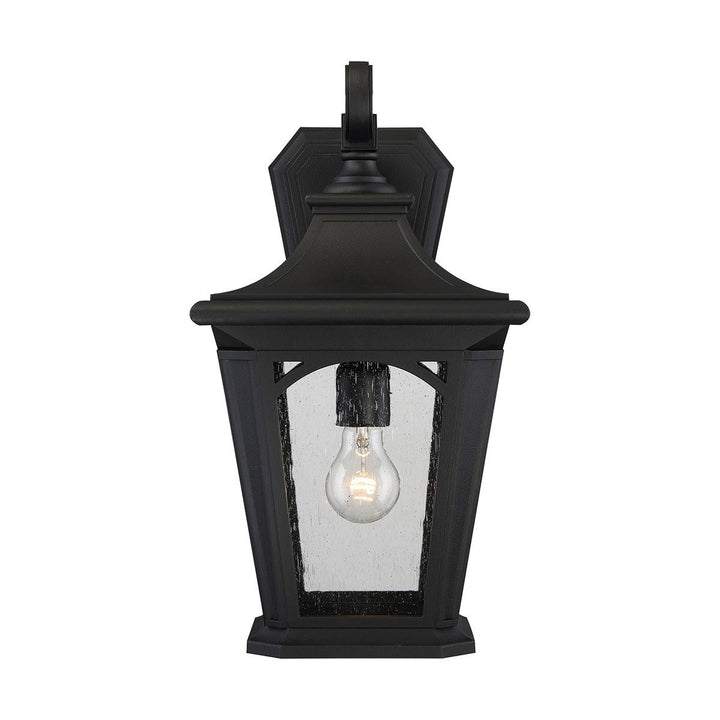Norlys Bedford 1 Light Large Wall Lantern QZ-BEDFORD2-L Mystic Black