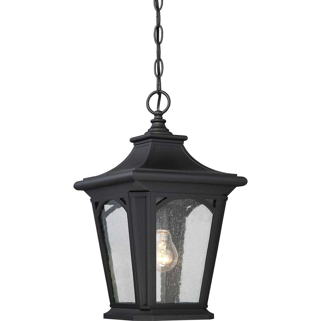 Norlys Bedford 1 Light Small Chain Lantern QZ-BEDFORD8-S Mystic Black