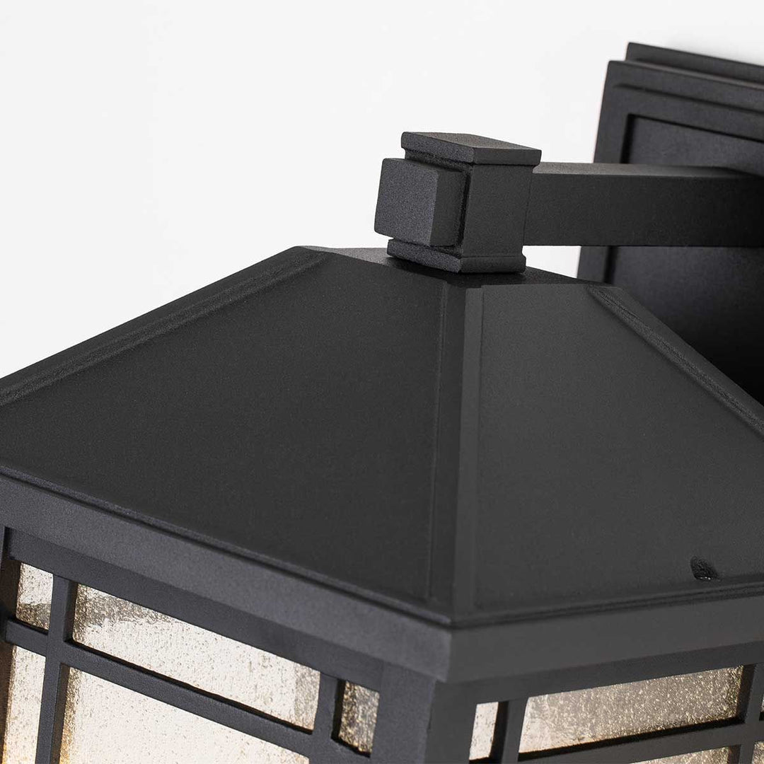 Norlys Cedar Point 1 Light Wall Lantern - Large QZ-CEDAR-POINT-L-BK Black