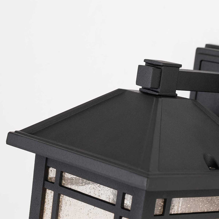 Norlys Cedar Point 1 Light Wall Lantern - Small QZ-CEDAR-POINT-S-BK Black