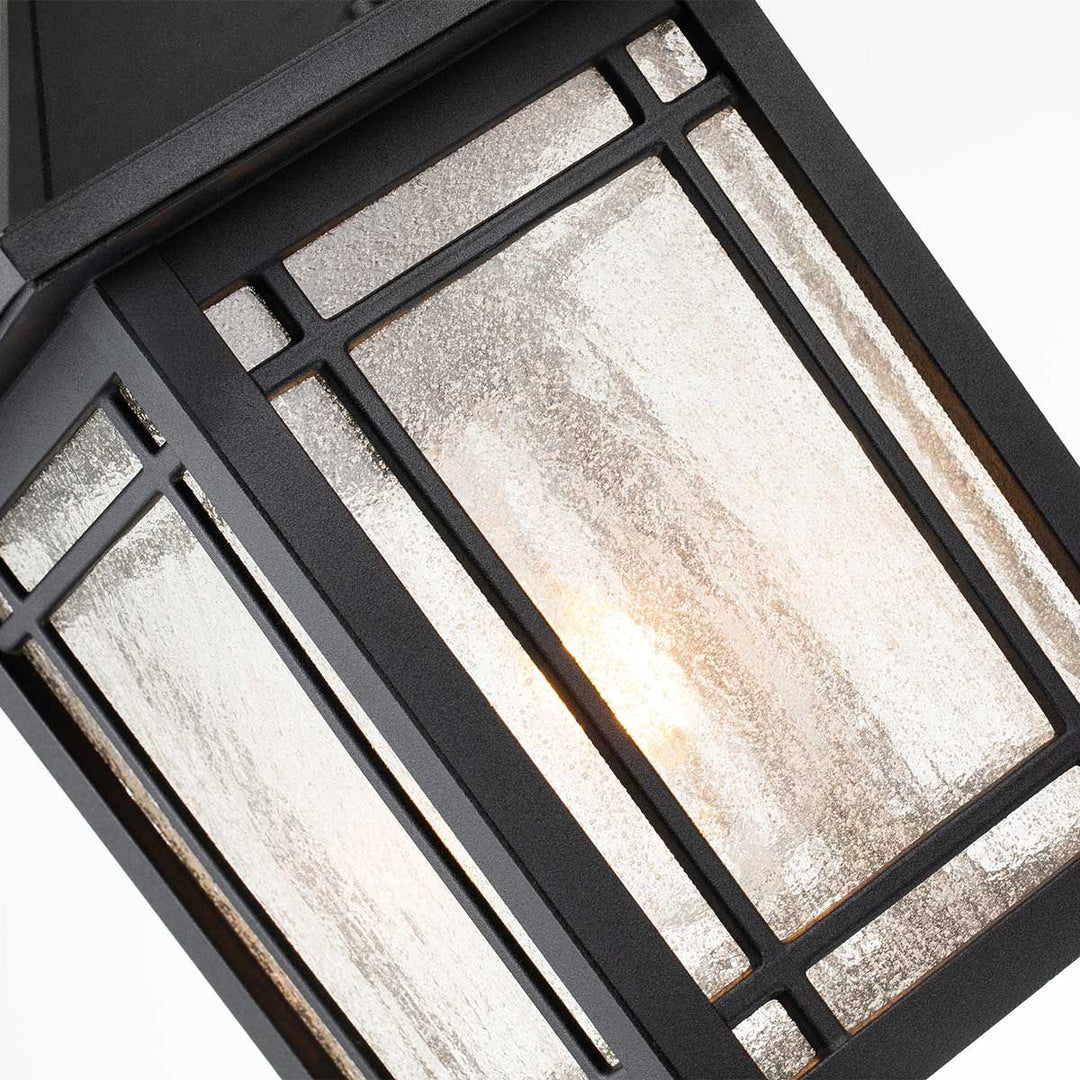Norlys Cedar Point 1 Light Chain Lantern QZ-CEDAR-POINT8-M-BK Black