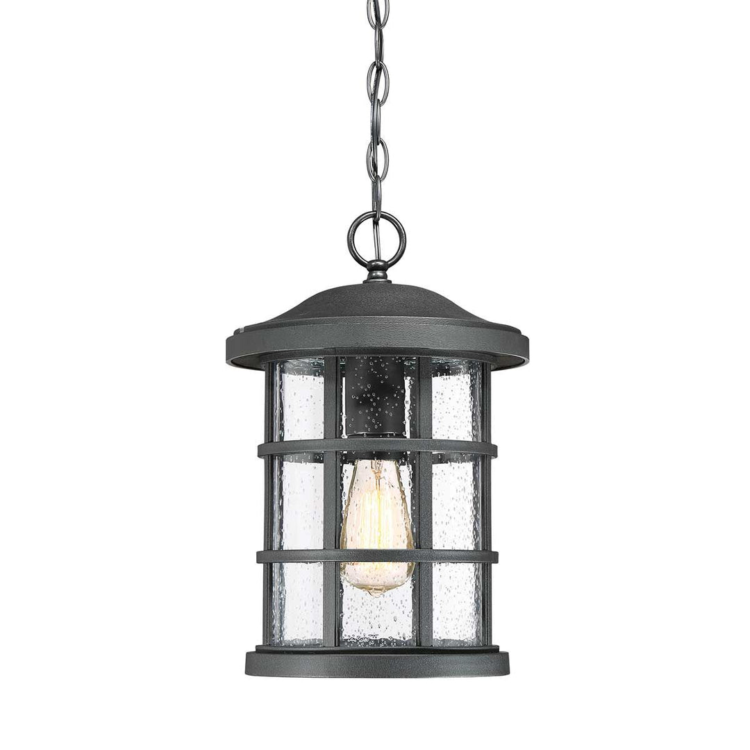 Norlys Crusade 1 Light Chain Lantern QZ-CRUSADE8-BLK Earth Black