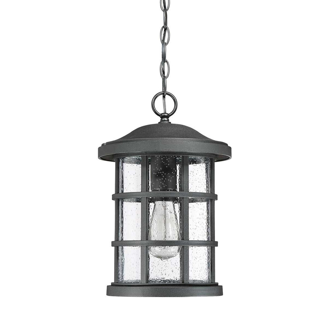 Norlys Crusade 1 Light Chain Lantern QZ-CRUSADE8-BLK Earth Black