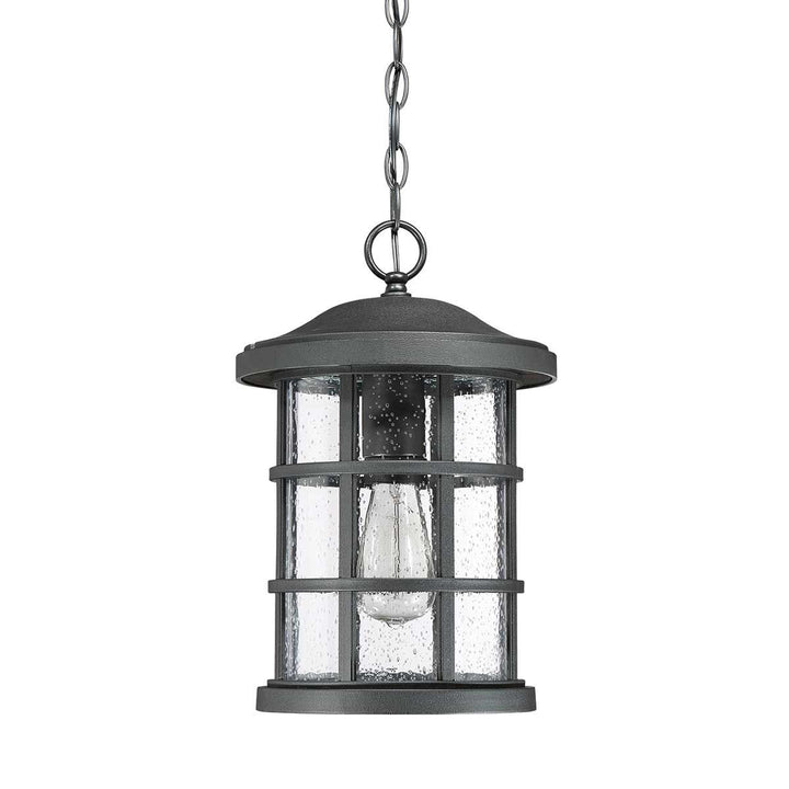 Norlys Crusade 1 Light Chain Lantern QZ-CRUSADE8-BLK Earth Black
