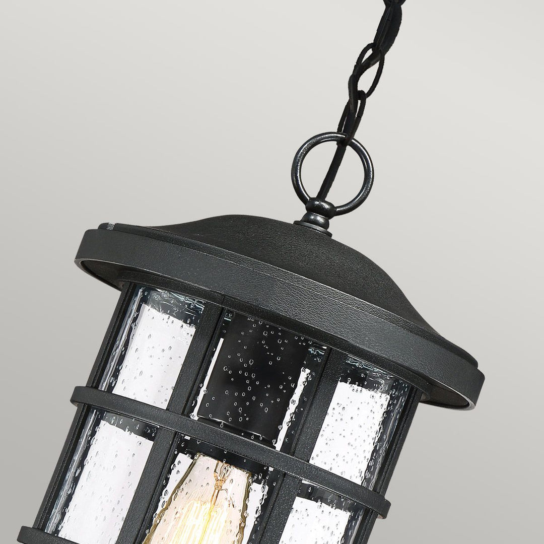 Norlys Crusade 1 Light Chain Lantern QZ-CRUSADE8-BLK Earth Black