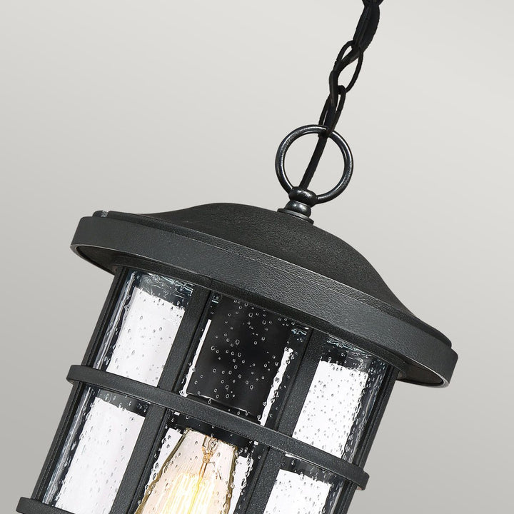 Norlys Crusade 1 Light Chain Lantern QZ-CRUSADE8-BLK Earth Black