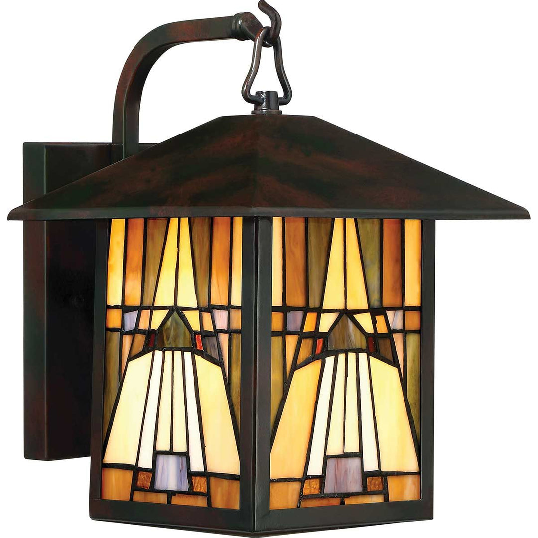 Norlys Inglenook 1 Light Outdoor Medium Wall Lantern QZ-INGLENOOK2-M Valiant Bronze