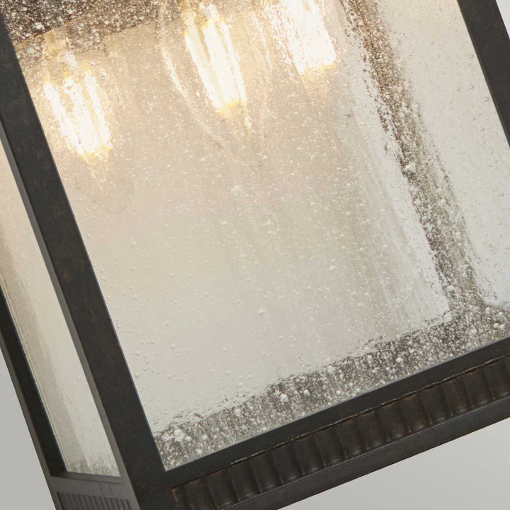 Norlys Livingston 3 Light Large Wall Lantern QZ-LIVINGSTON2-L Imperial Bronze