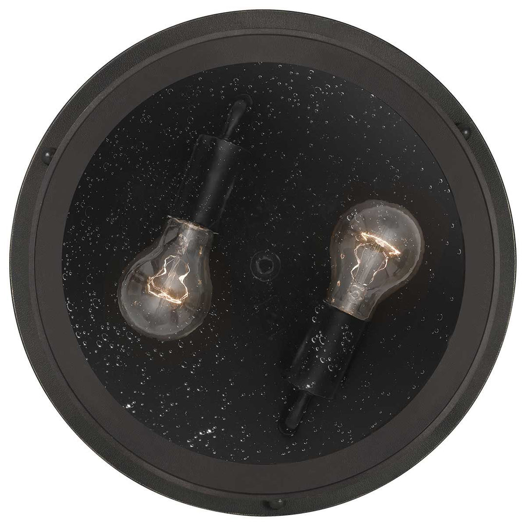 Norlys Marblehead 2 Light Flush QZ-MARBLEHEAD-F Palladian Bronze