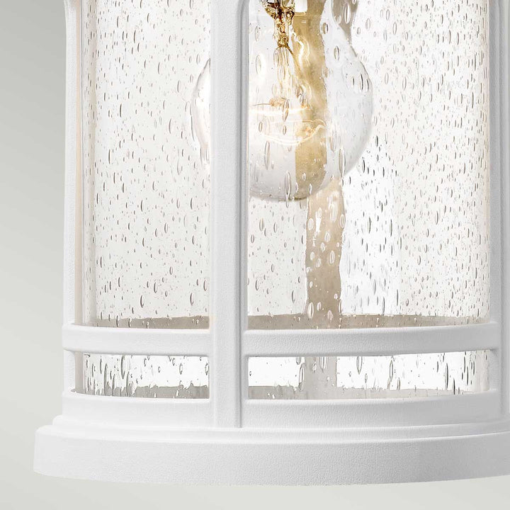 Norlys Marblehead 1 Light Medium Wall Lantern QZ-MARBLEHEAD-M-WHT White