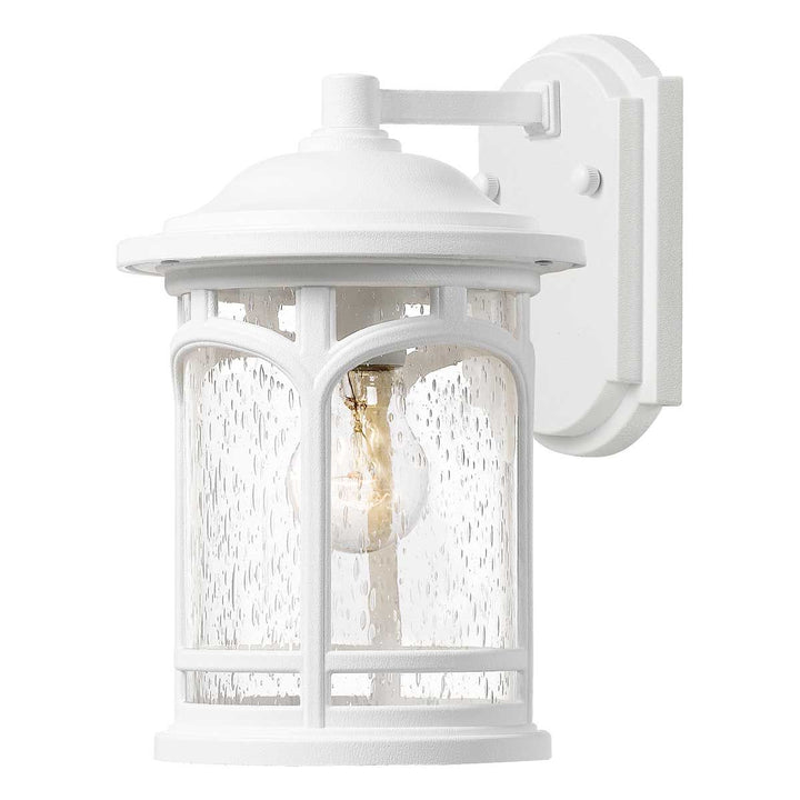 Norlys Marblehead 1 Light Small Wall Lantern QZ-MARBLEHEAD-S-WHT White