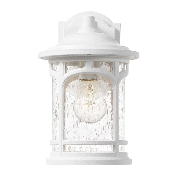 Norlys Marblehead 1 Light Small Wall Lantern QZ-MARBLEHEAD-S-WHT White