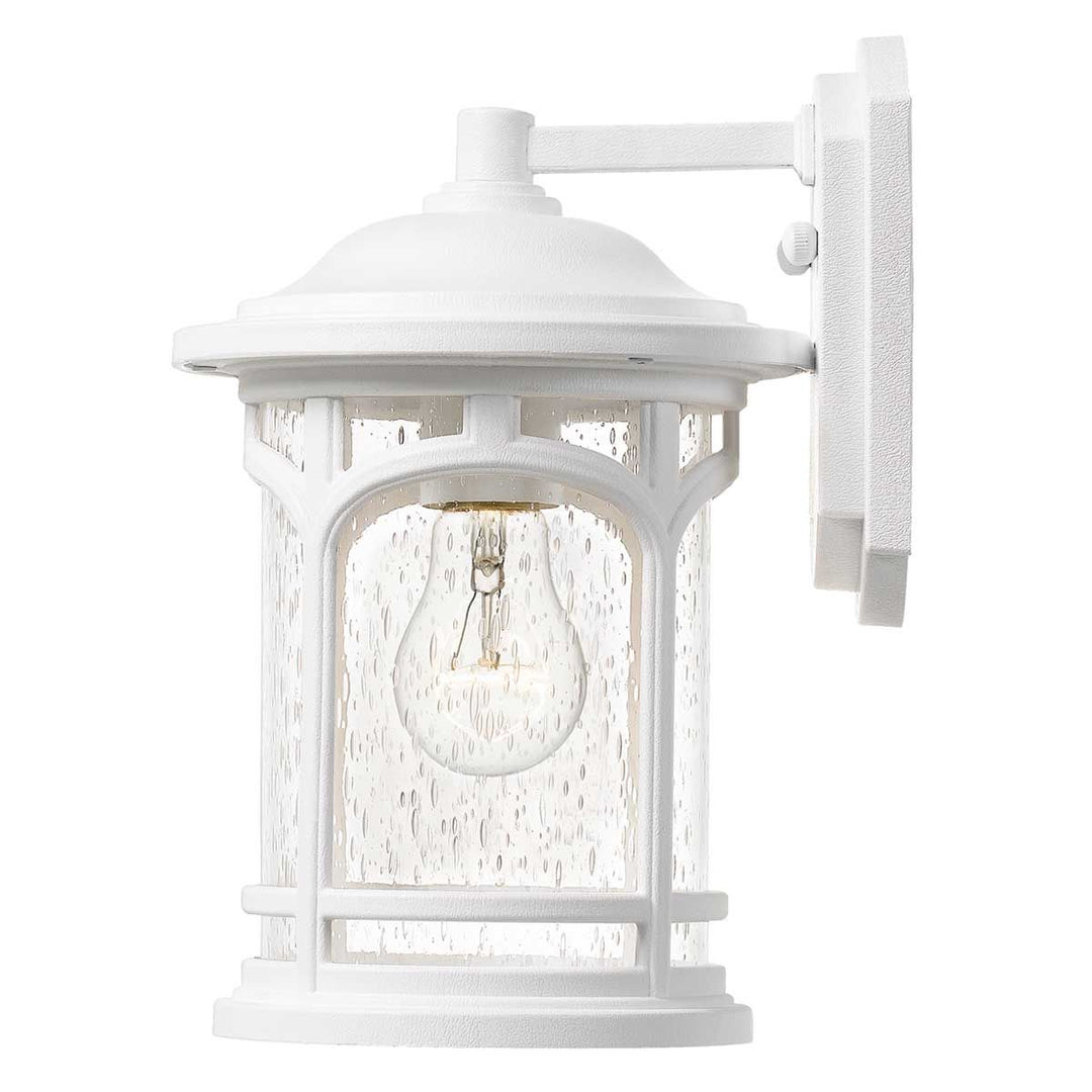 Norlys Marblehead 1 Light Small Wall Lantern QZ-MARBLEHEAD-S-WHT White