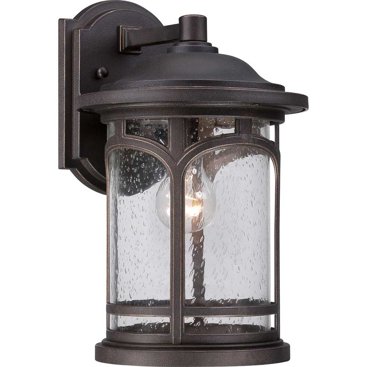 Norlys Marblehead 1 Light Medium Wall Lantern QZ-MARBLEHEAD2-M Palladian Bronze