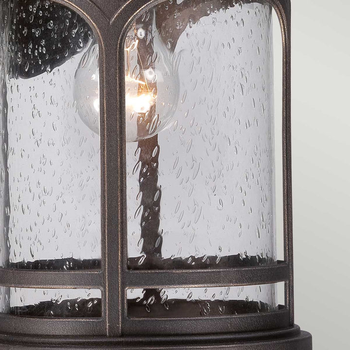 Norlys Marblehead 1 Light Medium Wall Lantern QZ-MARBLEHEAD2-M Palladian Bronze