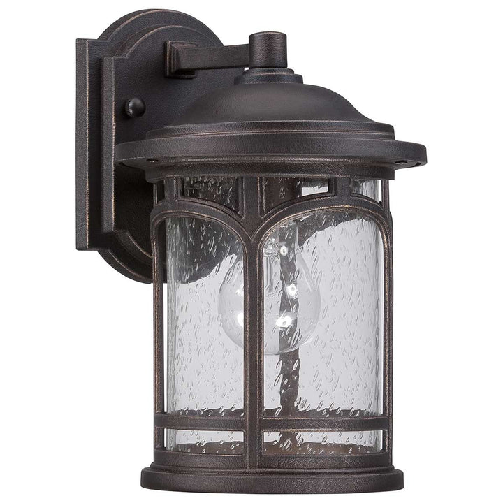 Norlys Marblehead 1 Light Small Wall Lantern QZ-MARBLEHEAD2-S Palladian Bronze