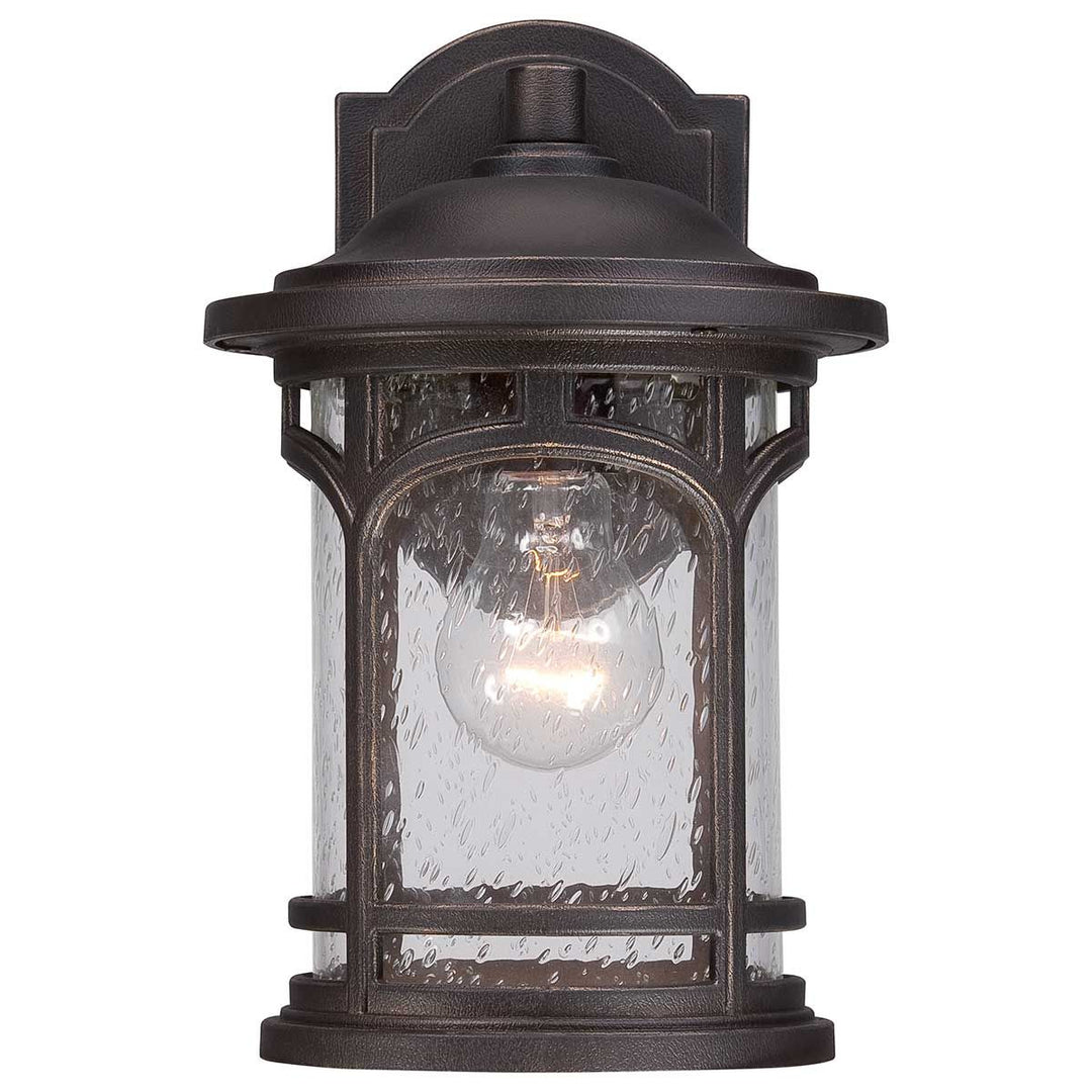 Norlys Marblehead 1 Light Small Wall Lantern QZ-MARBLEHEAD2-S Palladian Bronze