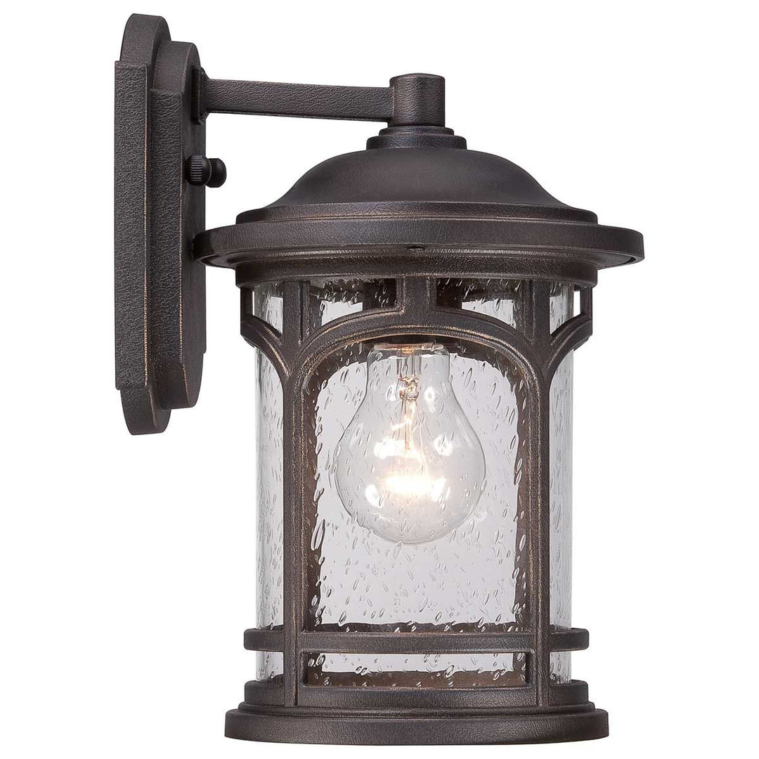 Norlys Marblehead 1 Light Small Wall Lantern QZ-MARBLEHEAD2-S Palladian Bronze