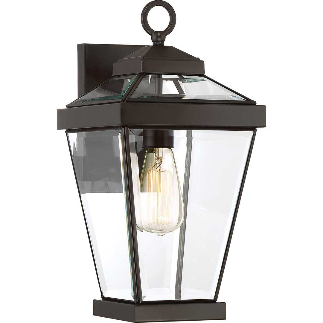 Norlys Ravine Medium Wall Lantern QZ-RAVINE2-M Western Bronze