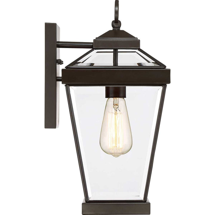 Norlys Ravine Medium Wall Lantern QZ-RAVINE2-M Western Bronze